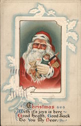 Christmas Santa Claus Postcard Postcard