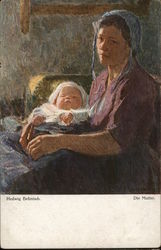 "The Mother" by Hedwig Behnisch Postcard