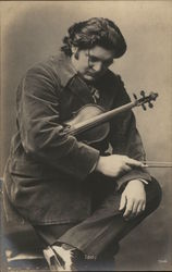 Violinist Eugène Ysaÿe Postcard