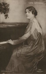 Pianist Lotte Lehmann Postcard