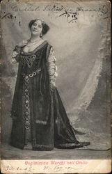 Guglielmina starring in Othello Actresses Postcard Postcard