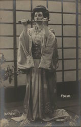 Grete Forst, Madame Butterfly Actresses Postcard Postcard