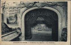 Le Theatre - Interieur du Casino - Forges les Brux Postcard