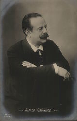 Alfred Grunfeld Postcard