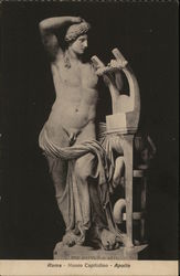 Apollo Sculpture & Carving Postcard Postcard