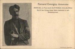 Fernand Consigny, Globetrotter Postcard