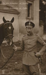 German Crown Prince Wilhelm Royalty Postcard Postcard