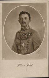 Kaiser Karl Royalty Postcard Postcard