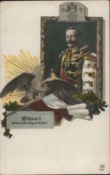 Wilhem I, German Emperor, King of Prussia Royalty Postcard Postcard