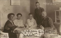 Großherzog of Oldenburg With His Family Royalty Postcard Postcard