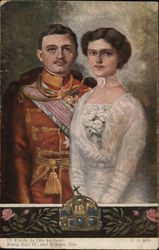 King Karl IV and Queen Zita Royalty Postcard Postcard