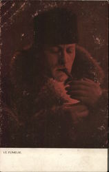 The Smoker (Le Fumeur) Men Postcard Postcard