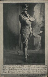 Military Officer Postcard Postcard