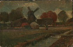 Dutch Mill Postcard