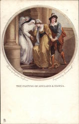 The Parting of Abelard & Eloisa Postcard