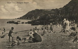 South End Redgate Beach Postcard