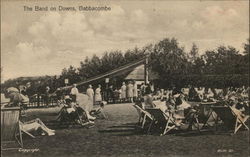 The Band on the Downs Babbacombe, England Postcard Postcard