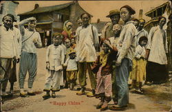 Happy China Postcard