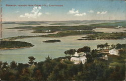 Bermuda Island from Gibbs Hill Lighthouse Postcard Postcard