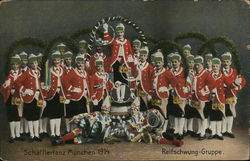 Barrel Makers Dance Group Postcard