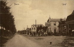 Street Scene Doorn, Netherlands Benelux Countries Postcard Postcard