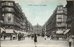 Avenue de l'Opera Postcard