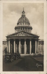 Le Pantheon Paris, France Postcard Postcard