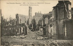 After Many Bombardements Postcard