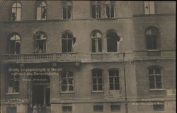 Large street protest in Berlin during the general strike Germany Postcard Postcard