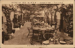 Venta de Aires - Patio Comedor Toledo, Spain Postcard Postcard Postcard