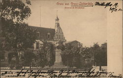 Bismarck Monument Berlin, Germany Postcard Postcard