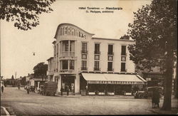 Hotel Terminus Montargis, France Postcard Postcard