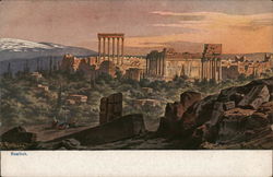 Baalbek Lebanon Middle East Postcard Postcard Postcard