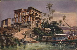 Pharaoh's Bed Egypt Africa Postcard Postcard