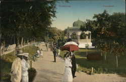 Parkresziet Komarom, Hungary Postcard Postcard