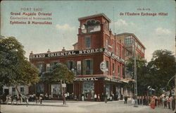 Grand Oriental Stores Postcard