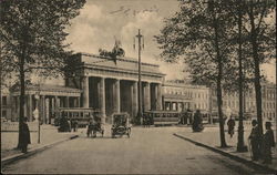 Brandenburger Tor Berlin, Germany Postcard Postcard