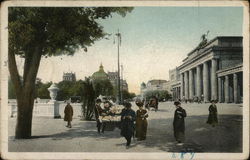 Brandenburger Tor Berlin, Germany Postcard Postcard