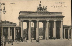 Brandenburg Gate Berlin, Germany Postcard Postcard