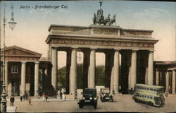 Brandenburger Tor Berlin, Germany Postcard Postcard