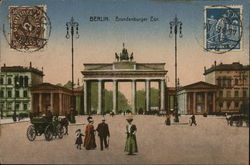 Brandenburg Gate Postcard