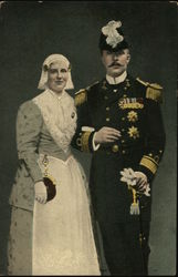 Queen Wilhelmina and Prince Consort Hendrik Netherlands Benelux Countries Postcard Postcard