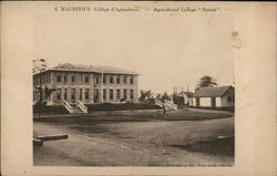 Agricultural College Moka, Mauritius Africa Postcard Postcard