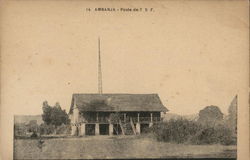 Poste de T.S.F. Ambanja, Madagascar Africa Postcard Postcard