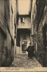 Callejon des los Ninos Hermosos Toledo, Spain Postcard Postcard Postcard