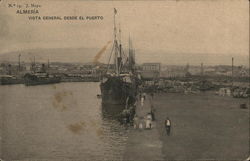 General View of the Port Postcard