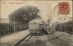 Estacion M.Z.A. Madrid, Spain Postcard Postcard Postcard