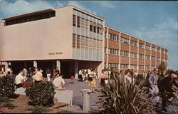 Long Beach State College Postcard