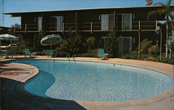 Carousel Motel Fresno, CA Postcard Postcard Postcard