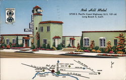 Nob Hill Motel Postcard